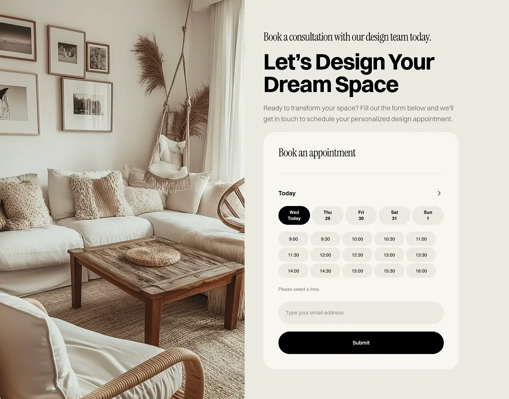 Contact Form Website